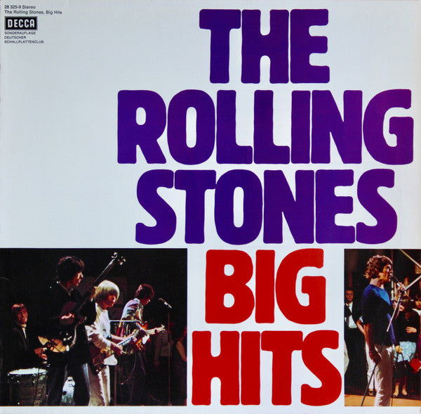 The Rolling Stones : Big Hits (LP, Comp, RE, S/Edition)