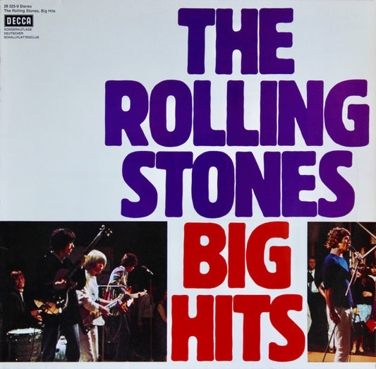 The Rolling Stones : Big Hits (LP, Comp, RE, S/Edition)