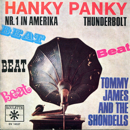 Tommy James & The Shondells : Hanky Panky (7", Single)