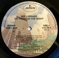 Def Leppard : On Through The Night (LP, Album, PRC)