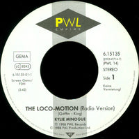 Kylie Minogue : The Loco-Motion (7", Single)