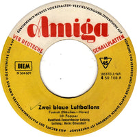 Jiří Popper : Zwei Blaue Luftballons / Blues Für Einen Kleinen Jungen (7", Single, Mono)