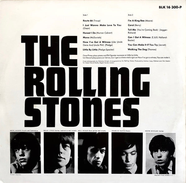 The Rolling Stones : The Rolling Stones (LP, Album, Mono, RP)