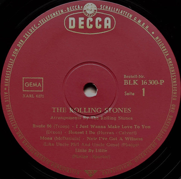 The Rolling Stones : The Rolling Stones (LP, Album, Mono, RP)