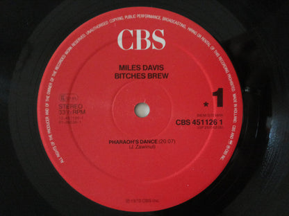 Miles Davis : Bitches Brew (2xLP, Album, RE, Gat)
