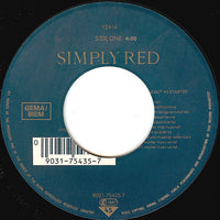 Simply Red : Something Got Me Started (7", Single, Lar)