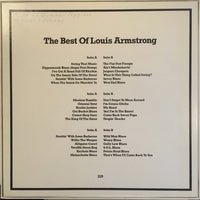 Louis Armstrong : The Best Of Louis Armstrong (3xLP, Comp + Box, Comp)