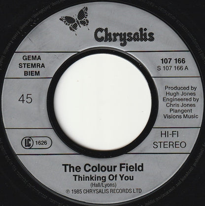 The Colour Field* : Thinking Of You (7", Single)
