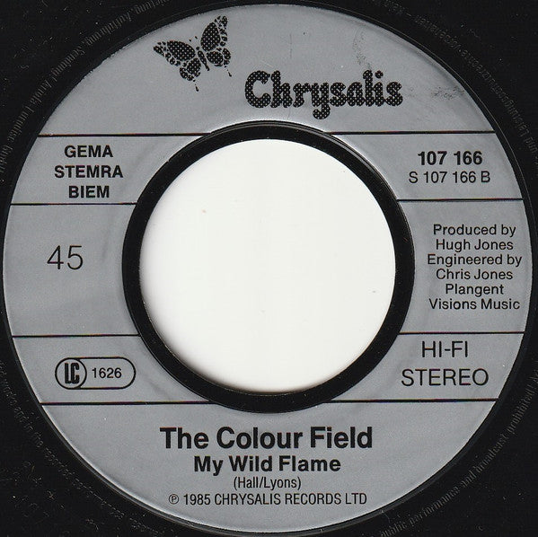 The Colour Field* : Thinking Of You (7", Single)