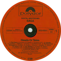 Saga (3) : Heads Or Tales (LP, Album, Bla)