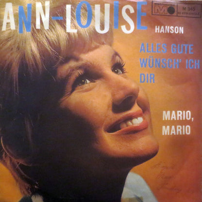 Ann-Louise Hanson : Alles Gute Wünsch' Ich Dir / Mario, Mario (7", Single)
