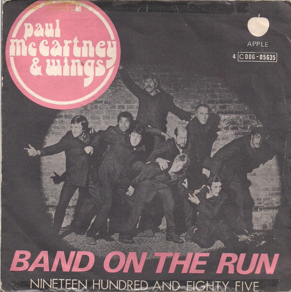 Paul McCartney And Wings* : Band On The Run (7", Single)