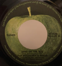 Paul McCartney And Wings* : Band On The Run (7", Single)