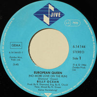 Billy Ocean : European Queen / Caribbean Queen (No More Love On The Run) (7", Single, RP)