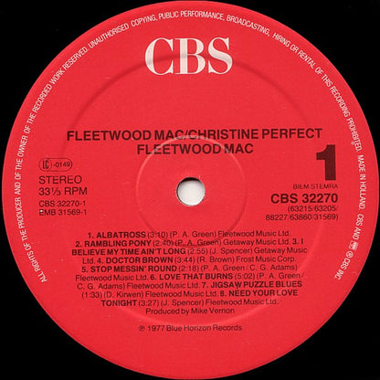 Fleetwood Mac And Christine Perfect : Albatross (LP, Comp)