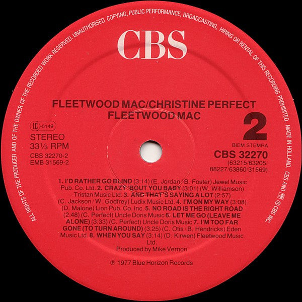 Fleetwood Mac And Christine Perfect : Albatross (LP, Comp)