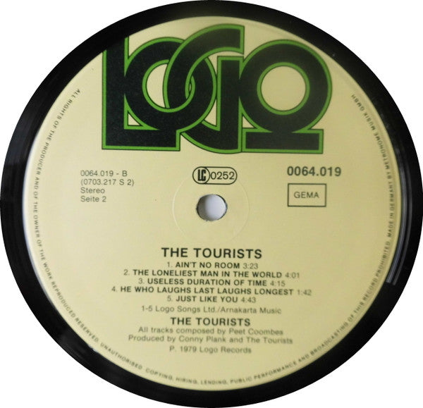 The Tourists : The Tourists (LP, Album)