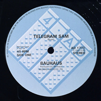 Bauhaus : Telegram Sam (12", Single)