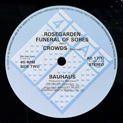 Bauhaus : Telegram Sam (12", Single)