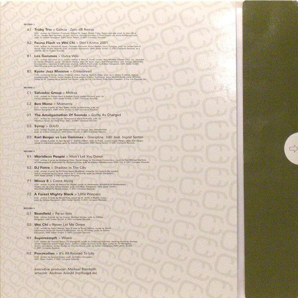 Various : Compost One Hundred (4xLP, Comp)