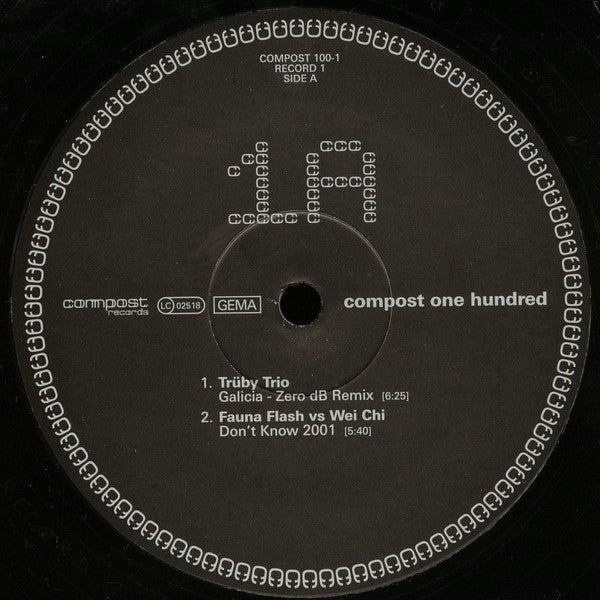 Various : Compost One Hundred (4xLP, Comp)