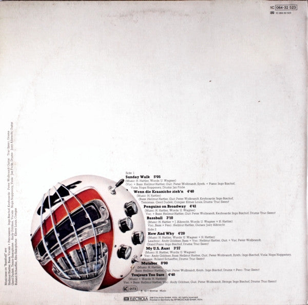 Hellmut Hattler : Bassball (LP, Album)