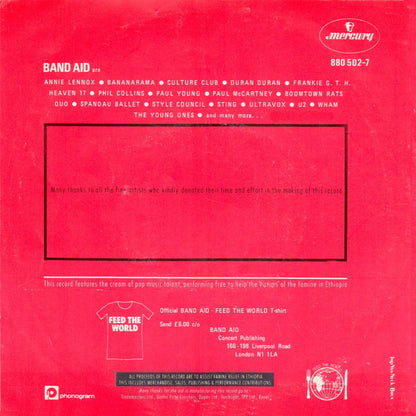 Band Aid : Do They Know It's Christmas? (7", Single)