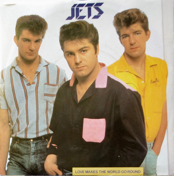 The Jets (2) : Love Makes The World Go Round (7", Single)