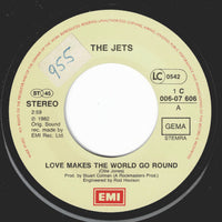 The Jets (2) : Love Makes The World Go Round (7", Single)