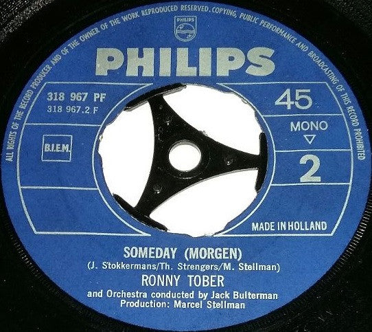 Ronnie Tober : Wiederseh'n / Someday (7", Single, Mono)