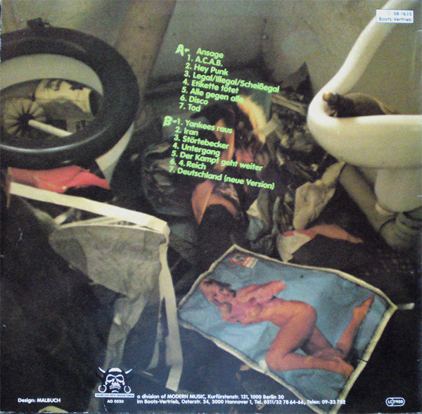 Slime : Live (Pankehallen 21.1.1984) (LP, Album)