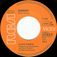 David Bowie : Fashion (7", Single)