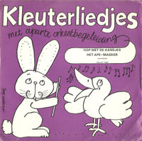 Thera Coppens, Hans Peters Jr. : Hop Met Die Handjes / Het Ape-Masker (Verhaaltje) (7", Single)
