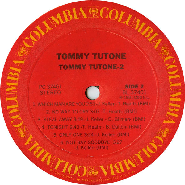 Tommy Tutone : Tommy Tutone-2 (LP, Album, RE)