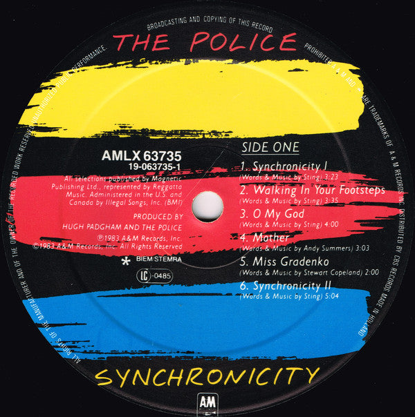 The Police : Synchronicity (LP, Album)