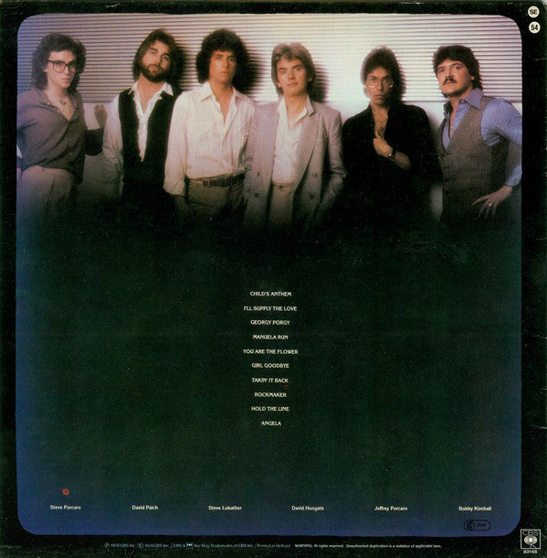 Toto : Toto (LP, Album)