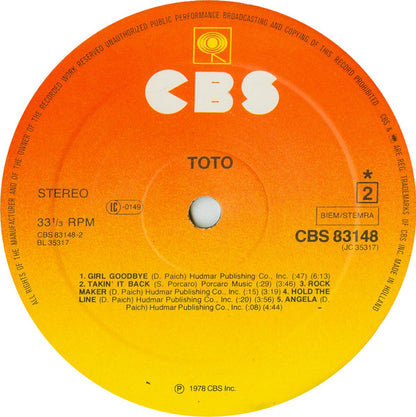 Toto : Toto (LP, Album)