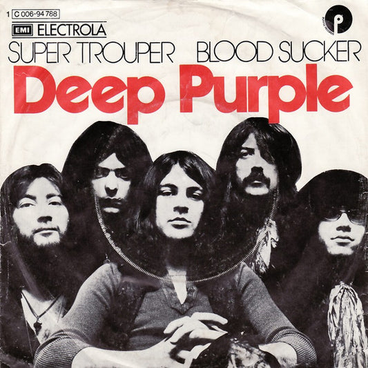 Deep Purple : Super Trouper / Blood Sucker (7", Single)