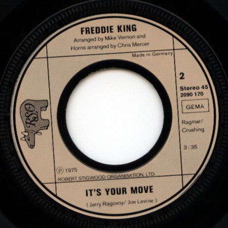 Freddie King : Boogie Bump (7", Single)