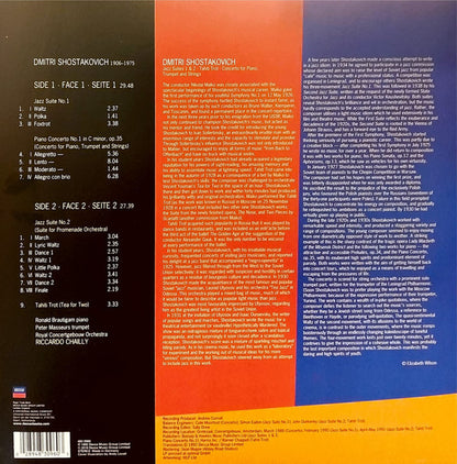 Shostakovich*, Riccardo Chailly, Royal Concertgebouw Orchestra* : The Jazz Album (LP, Album)