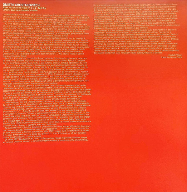 Shostakovich*, Riccardo Chailly, Royal Concertgebouw Orchestra* : The Jazz Album (LP, Album)