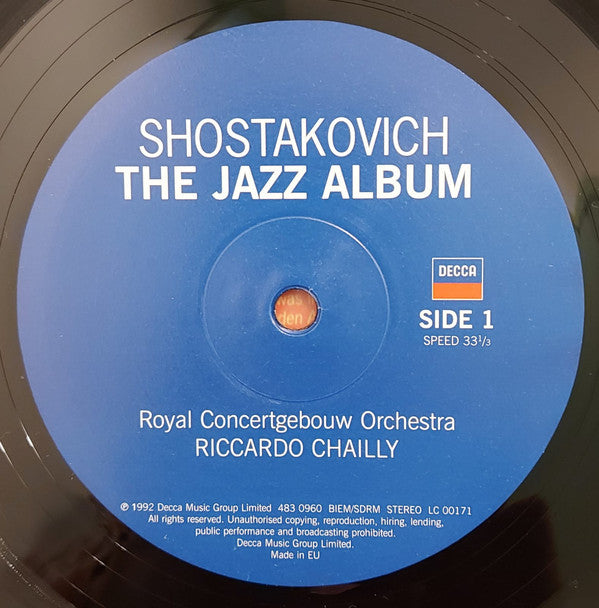 Shostakovich*, Riccardo Chailly, Royal Concertgebouw Orchestra* : The Jazz Album (LP, Album)