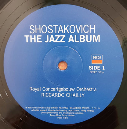 Shostakovich*, Riccardo Chailly, Royal Concertgebouw Orchestra* : The Jazz Album (LP, Album)