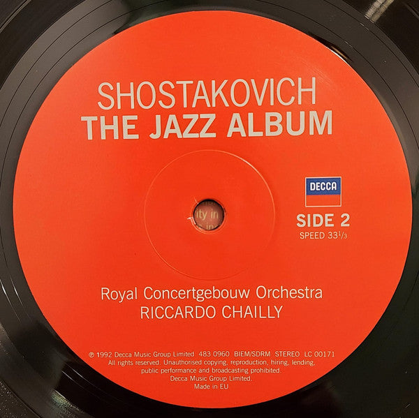 Shostakovich*, Riccardo Chailly, Royal Concertgebouw Orchestra* : The Jazz Album (LP, Album)