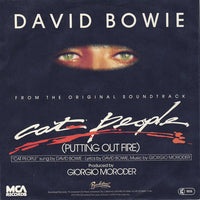 David Bowie : Cat People (Putting Out Fire) (7", Single)