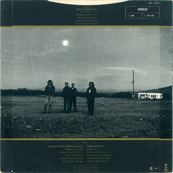 U2 : With Or Without You (7", Single)