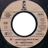 U2 : With Or Without You (7", Single)