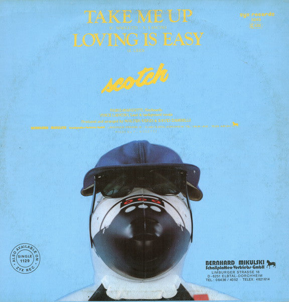 Scotch : Take Me Up (Long Remix Version) (12", Maxi)