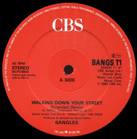 Bangles : Walking Down Your Street (12", Single)