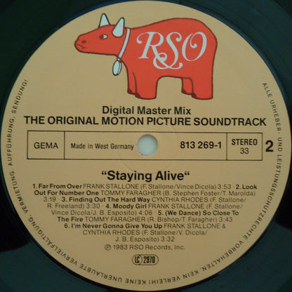 Various : Staying Alive (The Original Motion Picture Soundtrack) (LP, Album)